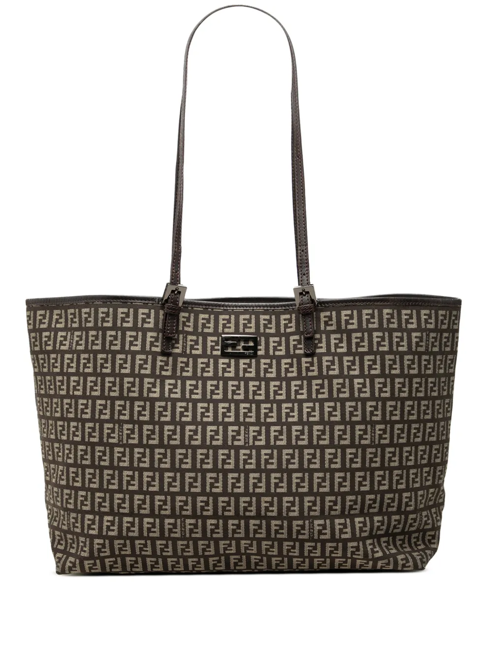Fendi Pre-Owned 2000-2010 Zucchino Canvas tote bag - Marrone