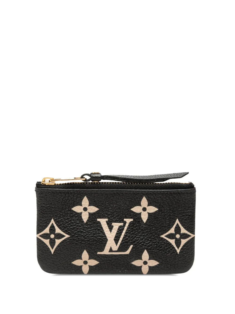 Louis Vuitton Pre-Owned 2025 zweifarbige Monogram Empreinte Schlüsseletui - Schwarz