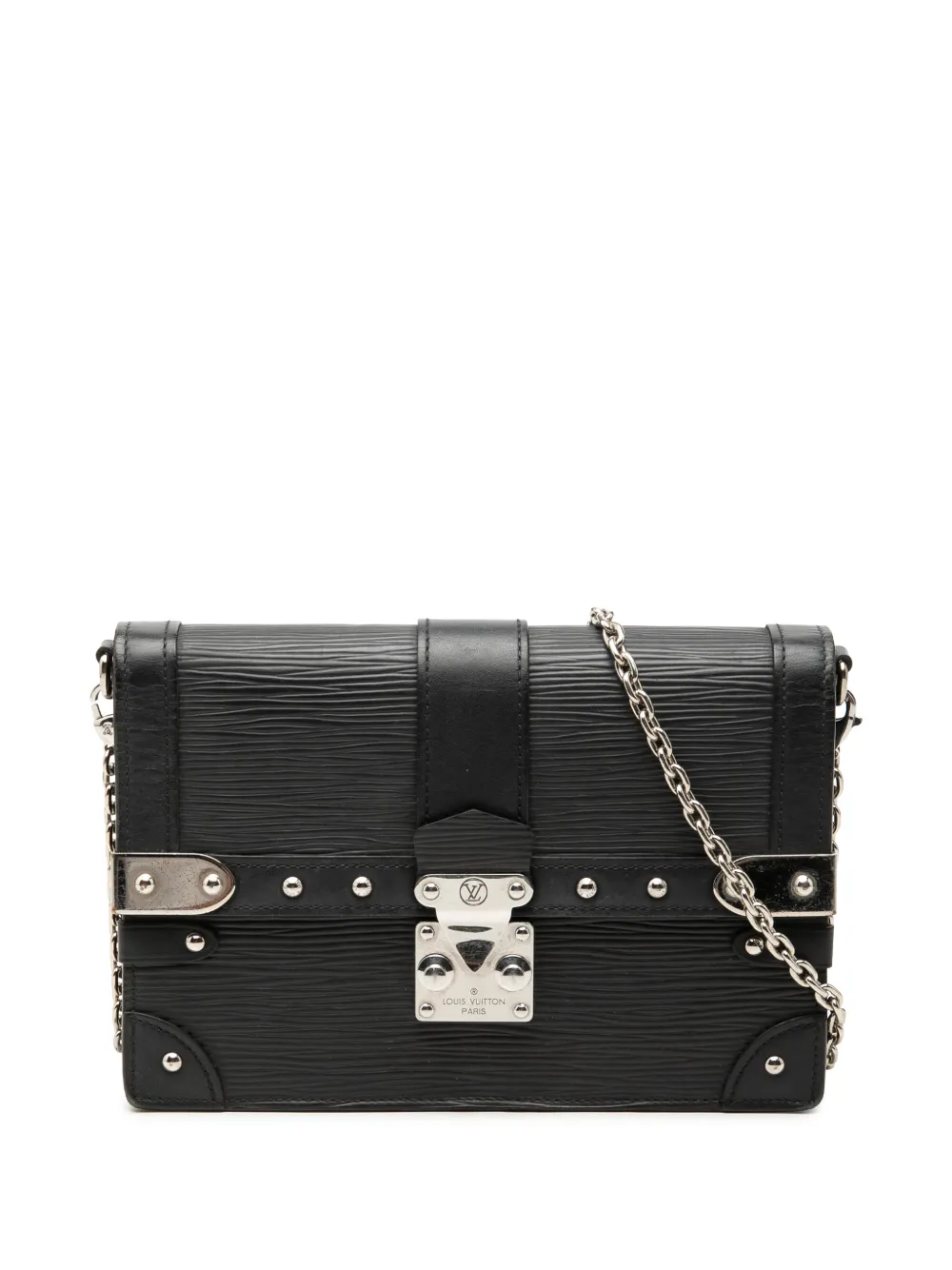 Louis Vuitton Pre-Owned 2019 Epi Trunk Wallet on Chain crossbody bag - Nero