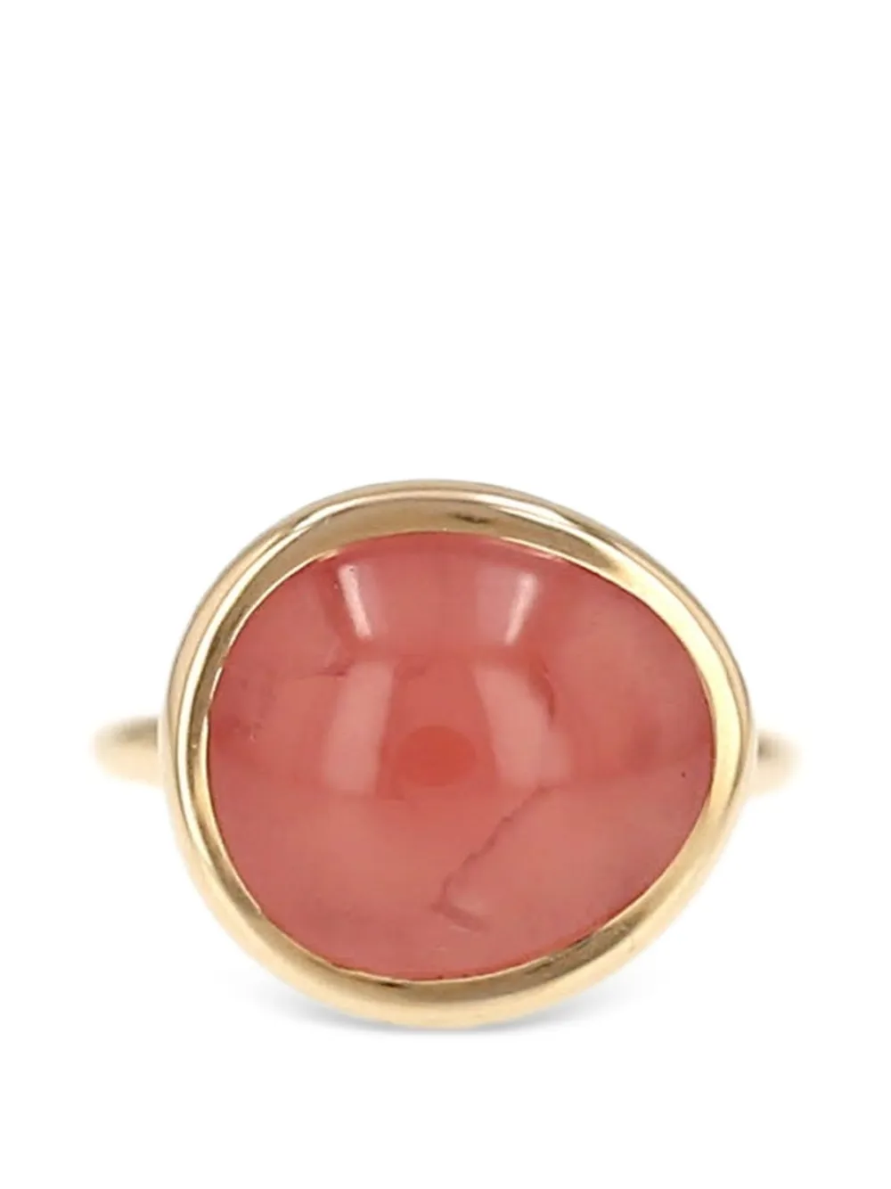 Fred 2010s Belles Rives Ring mit Rhodonit - Gold