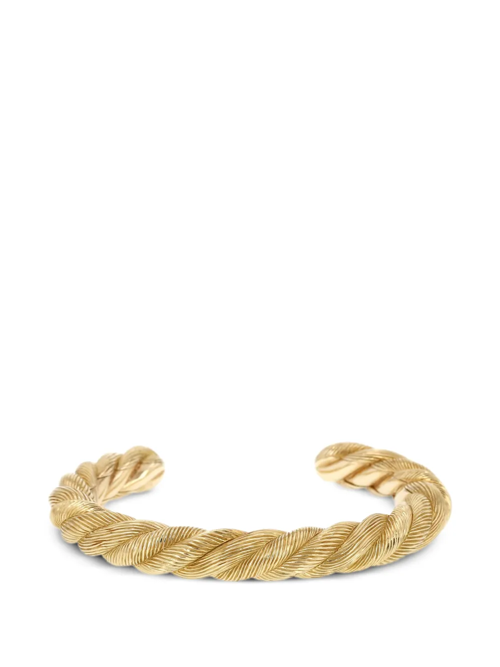 Poiray 2020s Dune de Poiray twisted bracelet - Oro