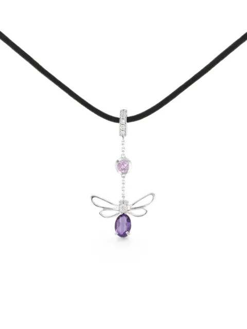 Chaumet 2000s Catch Me If You Love Me diamond and amethyst necklace