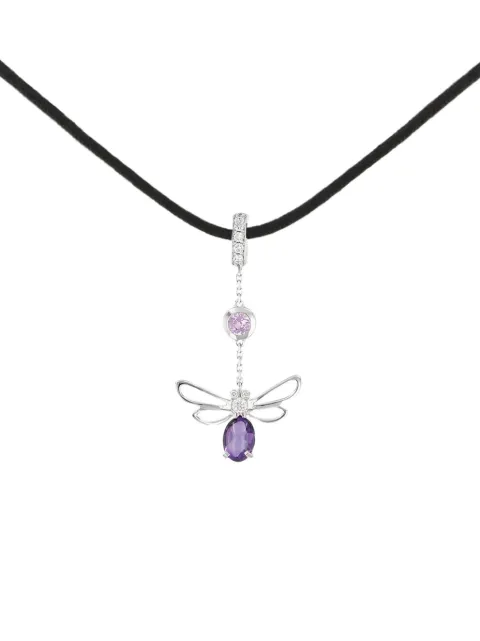 Chaumet 2000s Catch Me If You Love Me diamond and amethyst necklace
