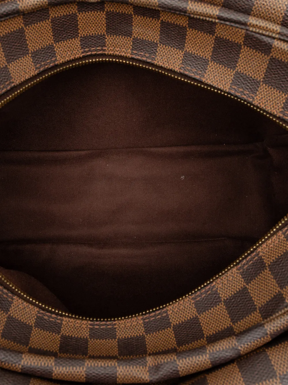 Louis Vuitton Pre-Owned 2008 Damier Ebene Naviglio crossbodytas Bruin