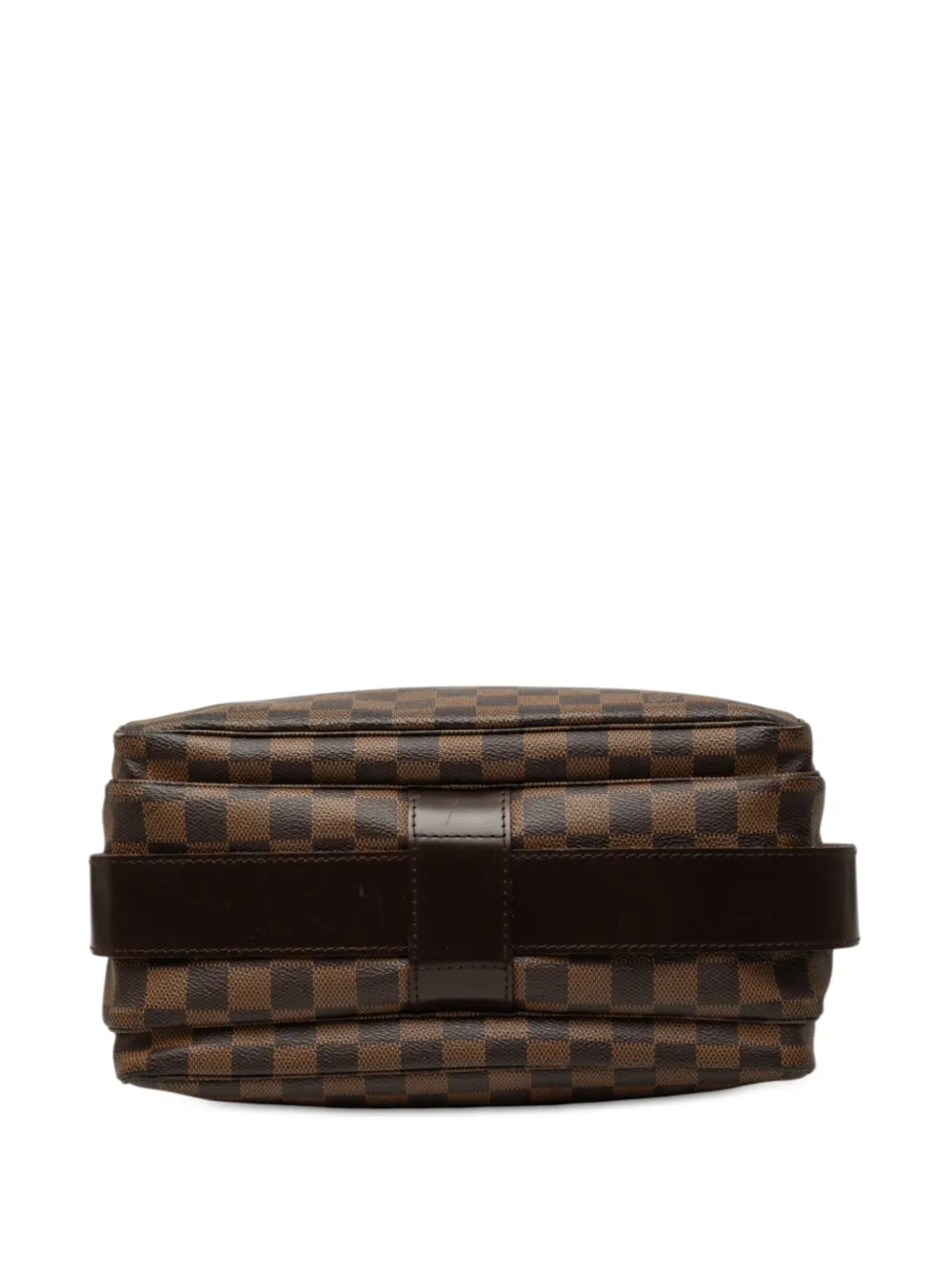 Louis Vuitton Pre-Owned 2008 Damier Ebene Naviglio crossbodytas Bruin
