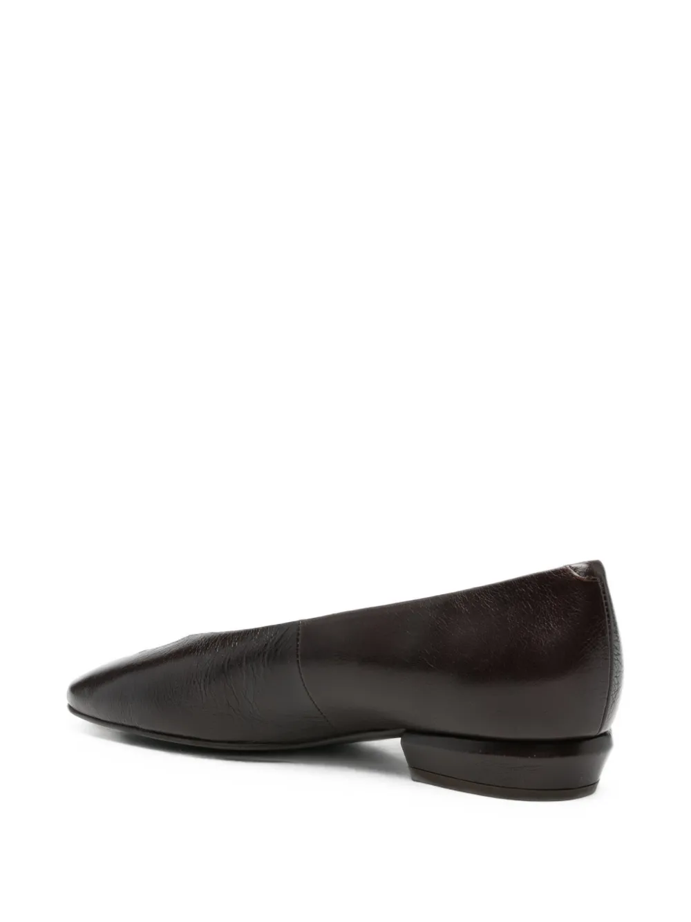 ANGEL ALARCON Katia leather ballet flats Bruin