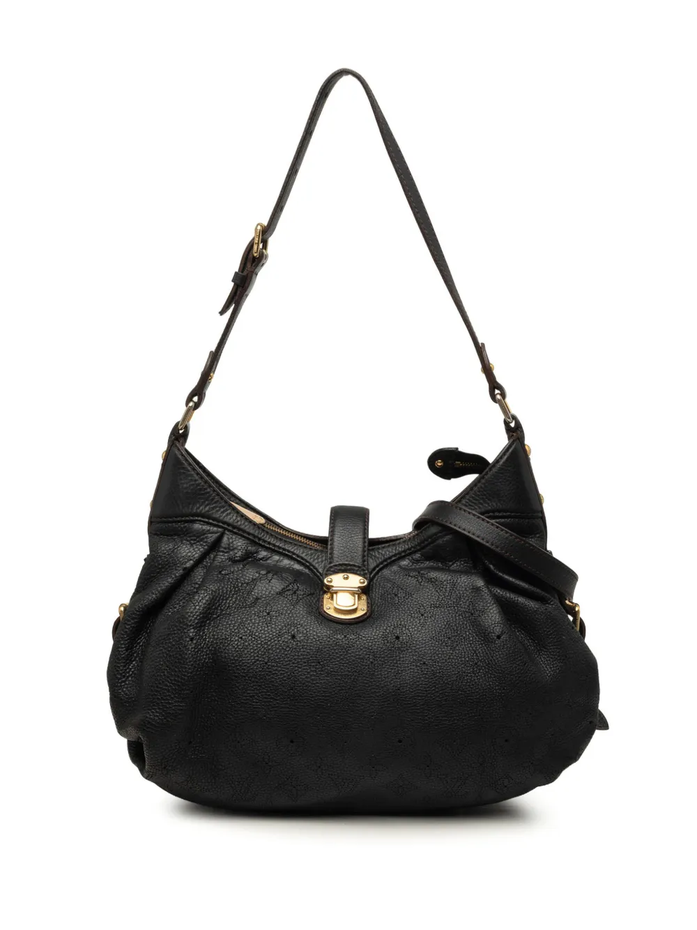 Louis Vuitton Pre-Owned 2008 Monogram Mahina XS crossbody bag - Nero