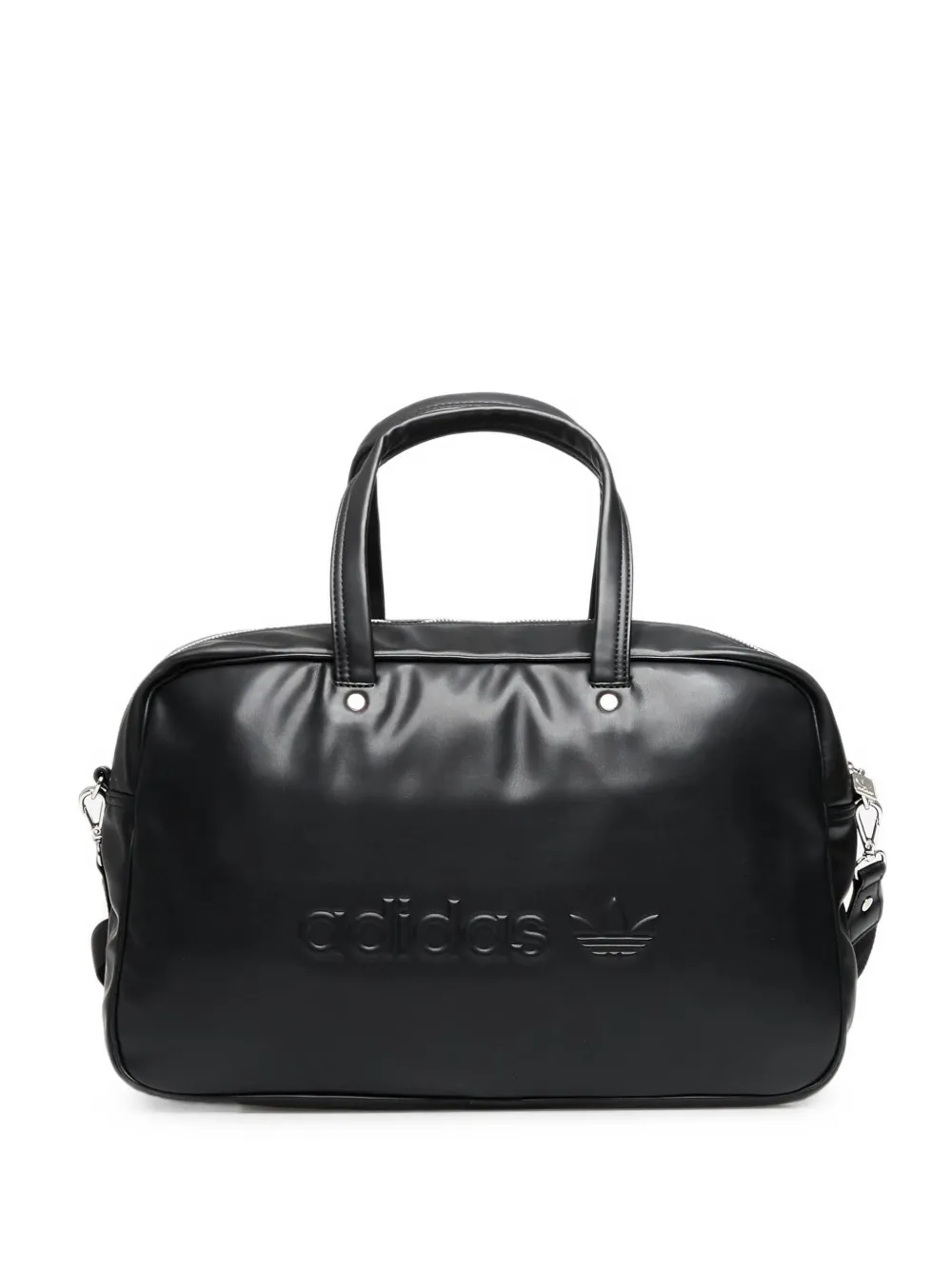 adidas logo-debossed holdall bag - Nero
