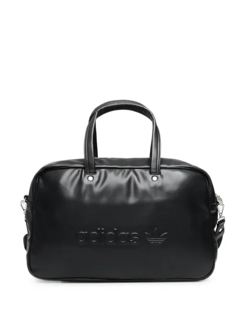 adidas logo-debossed holdall bag