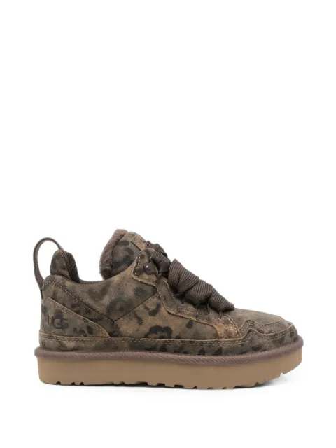 UGG レオパード プラットフォーム スニーカー