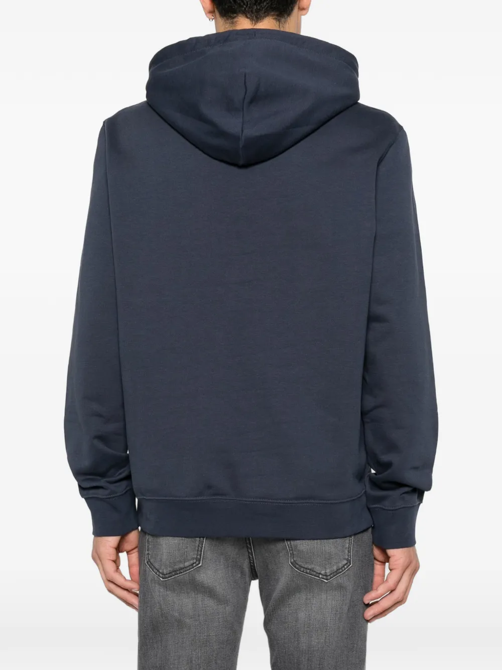 Calvin Klein Hoodie met logoprint en trekkoord Blauw