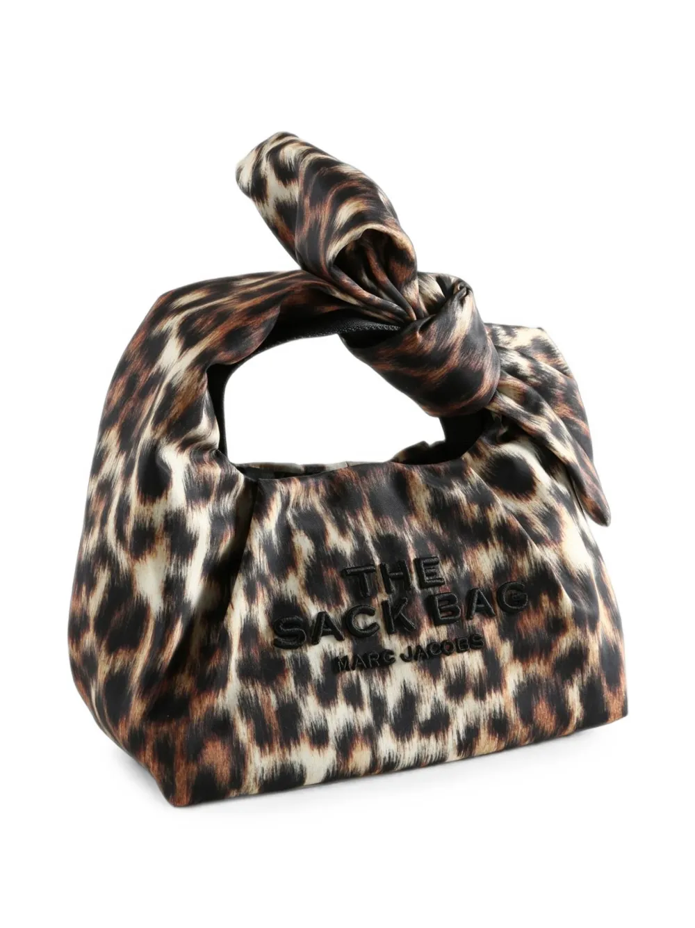 Marc Jacobs The Sack Bag leopard-print mini bag Bruin