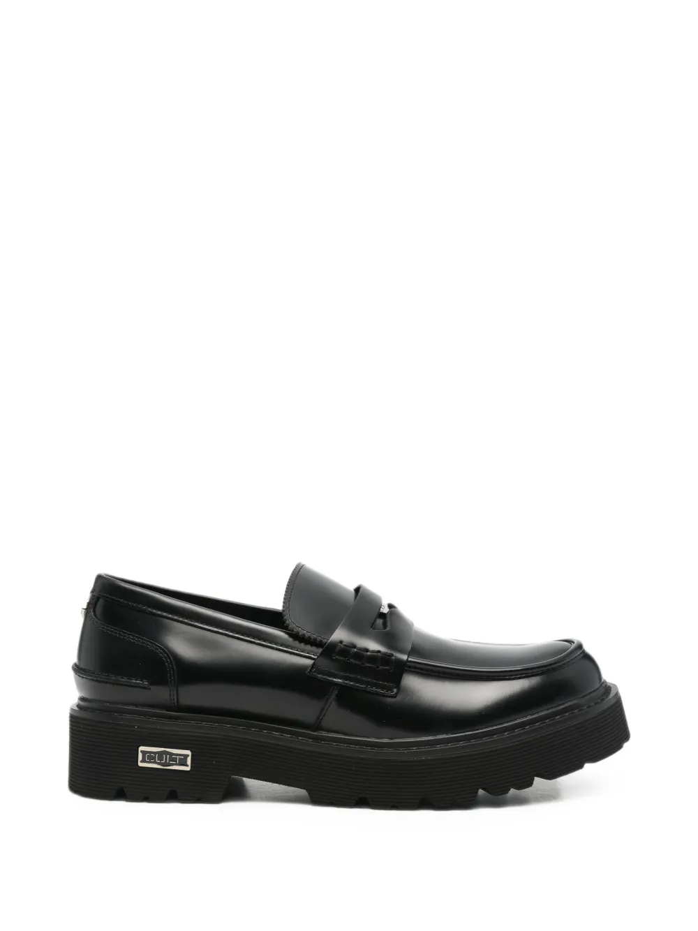 Cult chunky-sole penny loafers - Nero