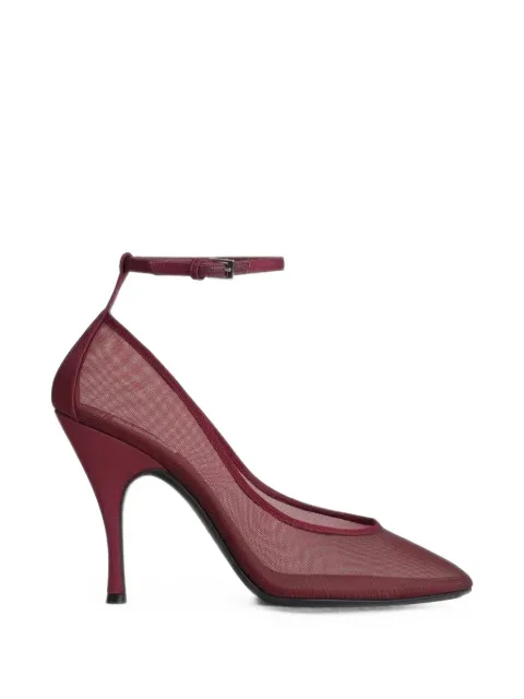 Alaïa ankle-strap heeled pumps