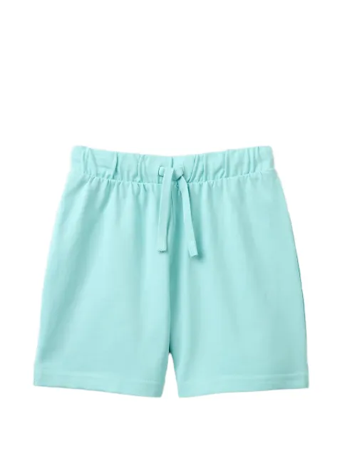 Benetton drawstring-waist logo-print shorts