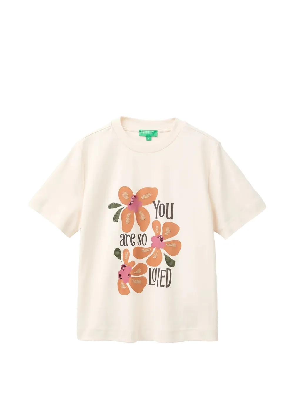 Benetton floral-print T-shirt