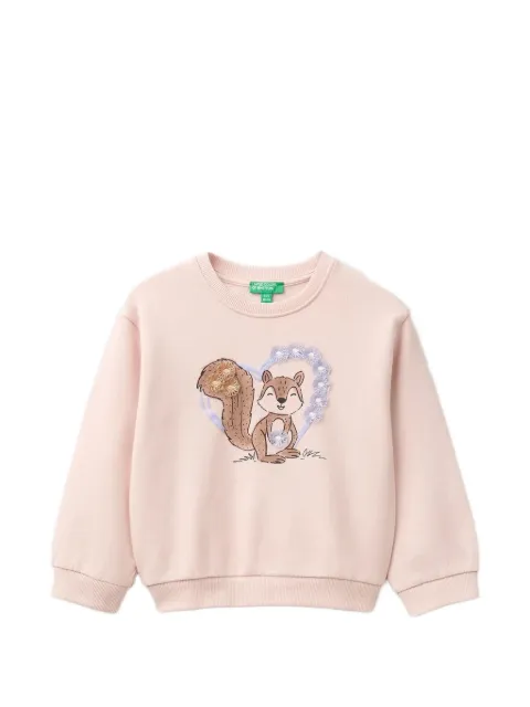Benetton graphic-print sweatshirt