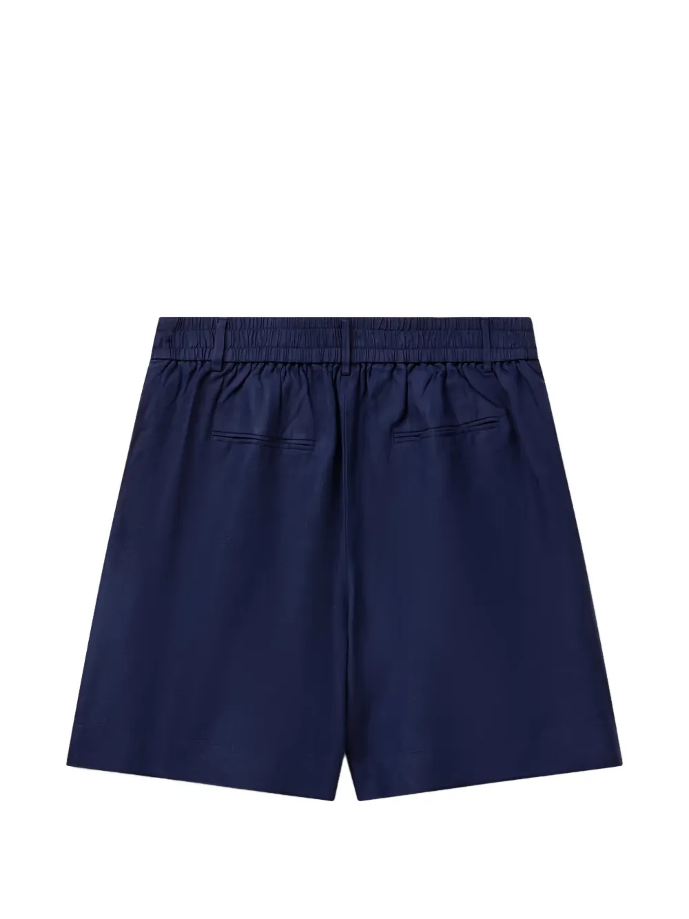 Benetton Geplooide shorts Blauw