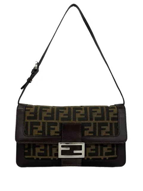 Fendi Pre-Owned bolso de hombro de lona Zucca 1990-2000
