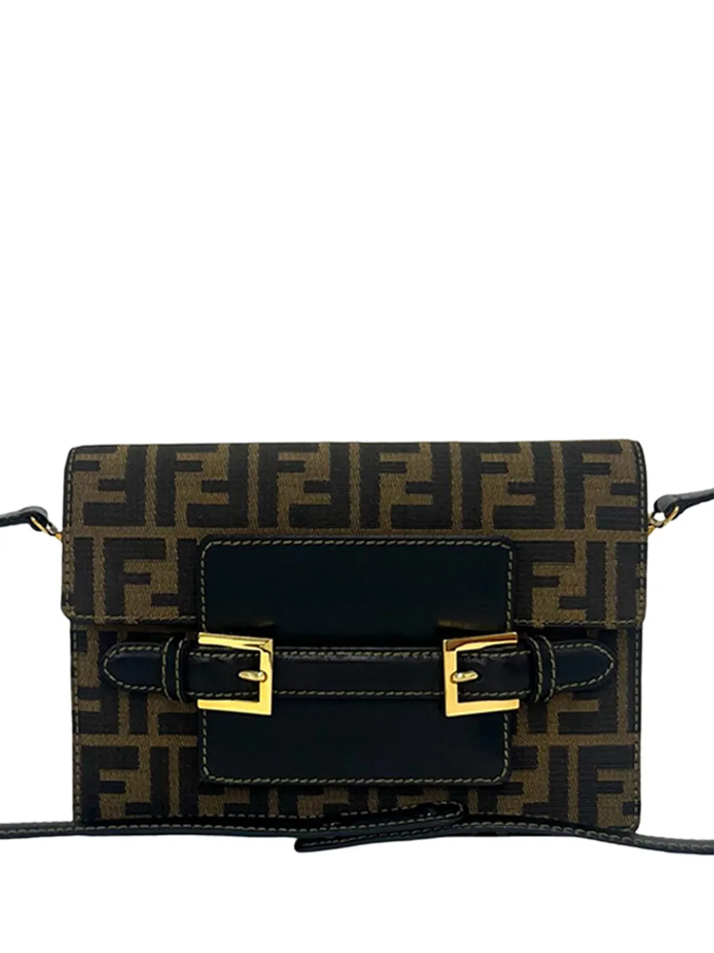Fendi Pre-Owned 20th Century Zucca Canvas shoulder bag - Marrone