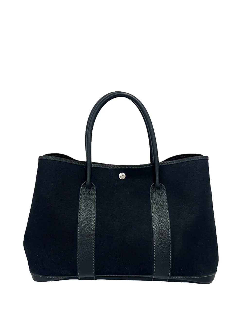 Hermès Pre-Owned 2005 Toile and Negonda Garden Party 36 tote bag - Nero