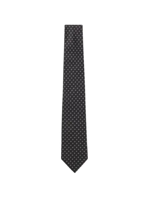 BOSS BOSS ONE patterned silk-jacquard tie