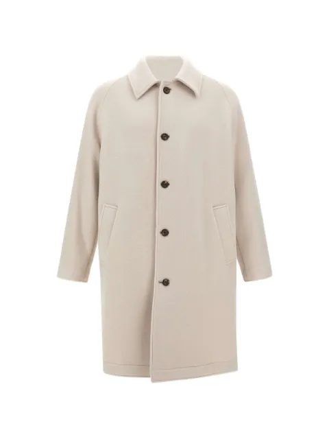 Eleventy raglan-sleeve button-up coat