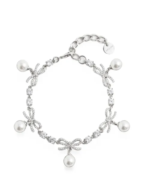 Self-Portrait bow-detail bracelet
