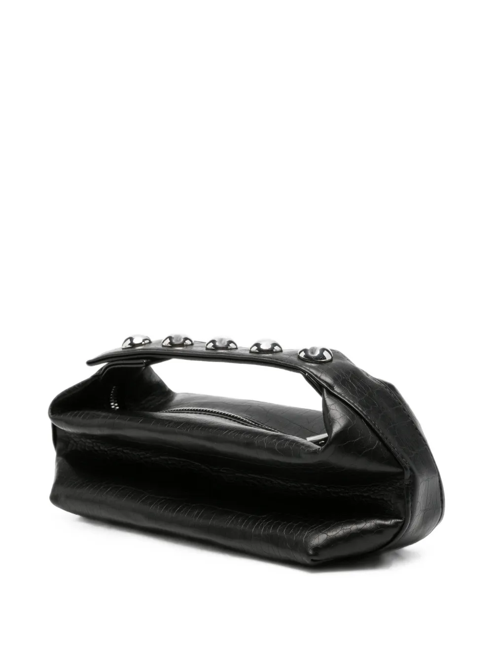 Apparis Marfa shopper met krokodillen-reliëf Zwart