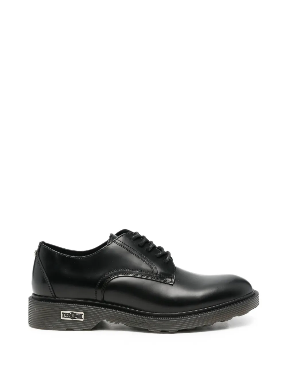 Cult Ozzy 412 lace-up leather derby shoes - Nero