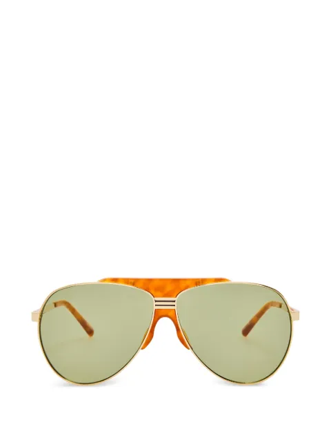The Attico Getönte Pilotenbrille