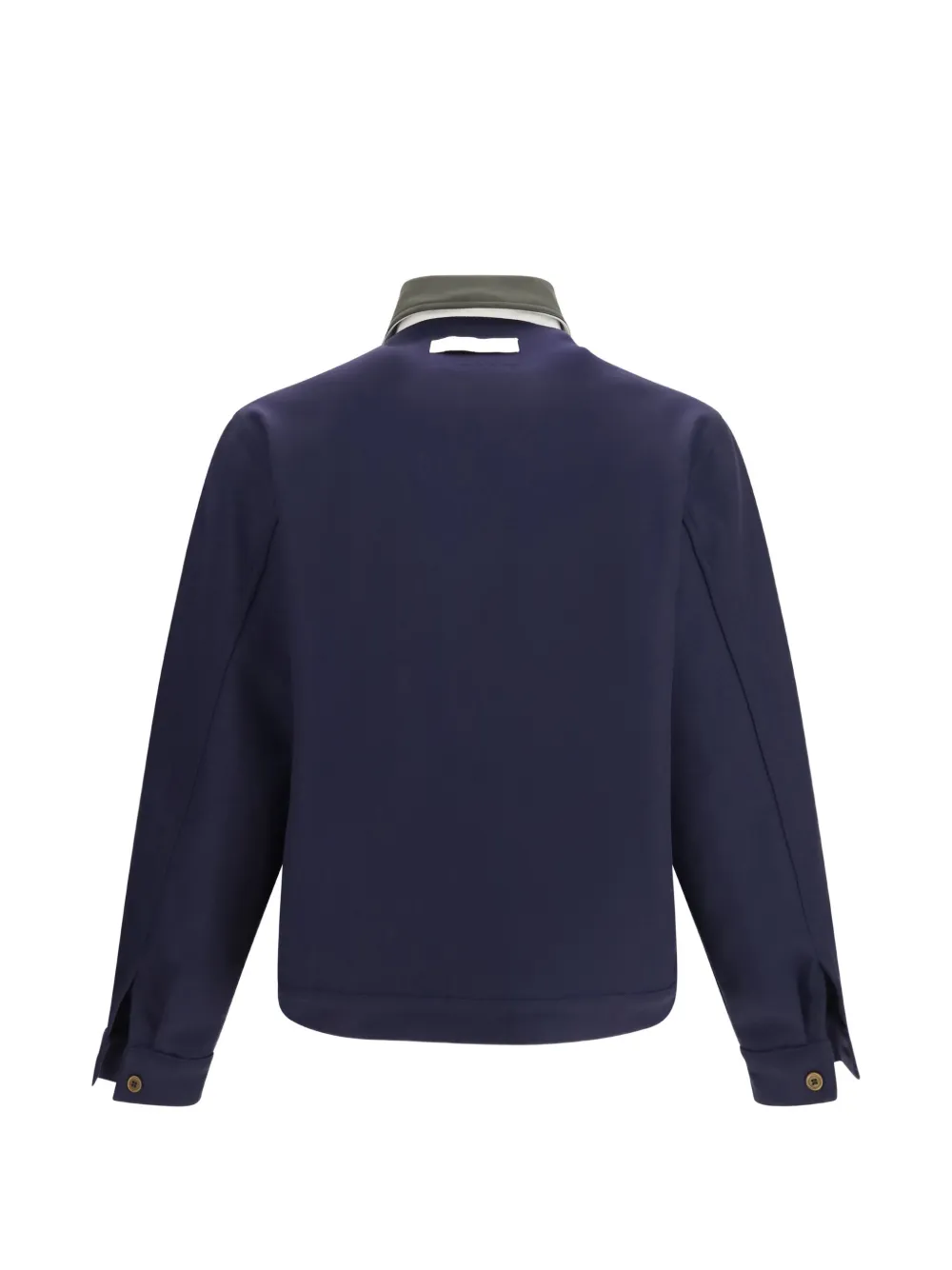 GR10K Button-up shirtjack Blauw