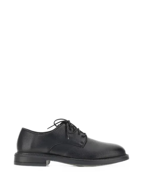 CALCE grainy-leather derby shoes