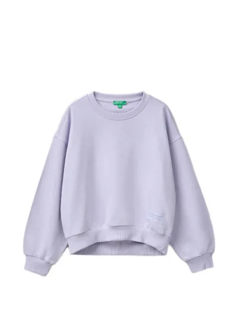 Benetton logo-patch sweatshirt
