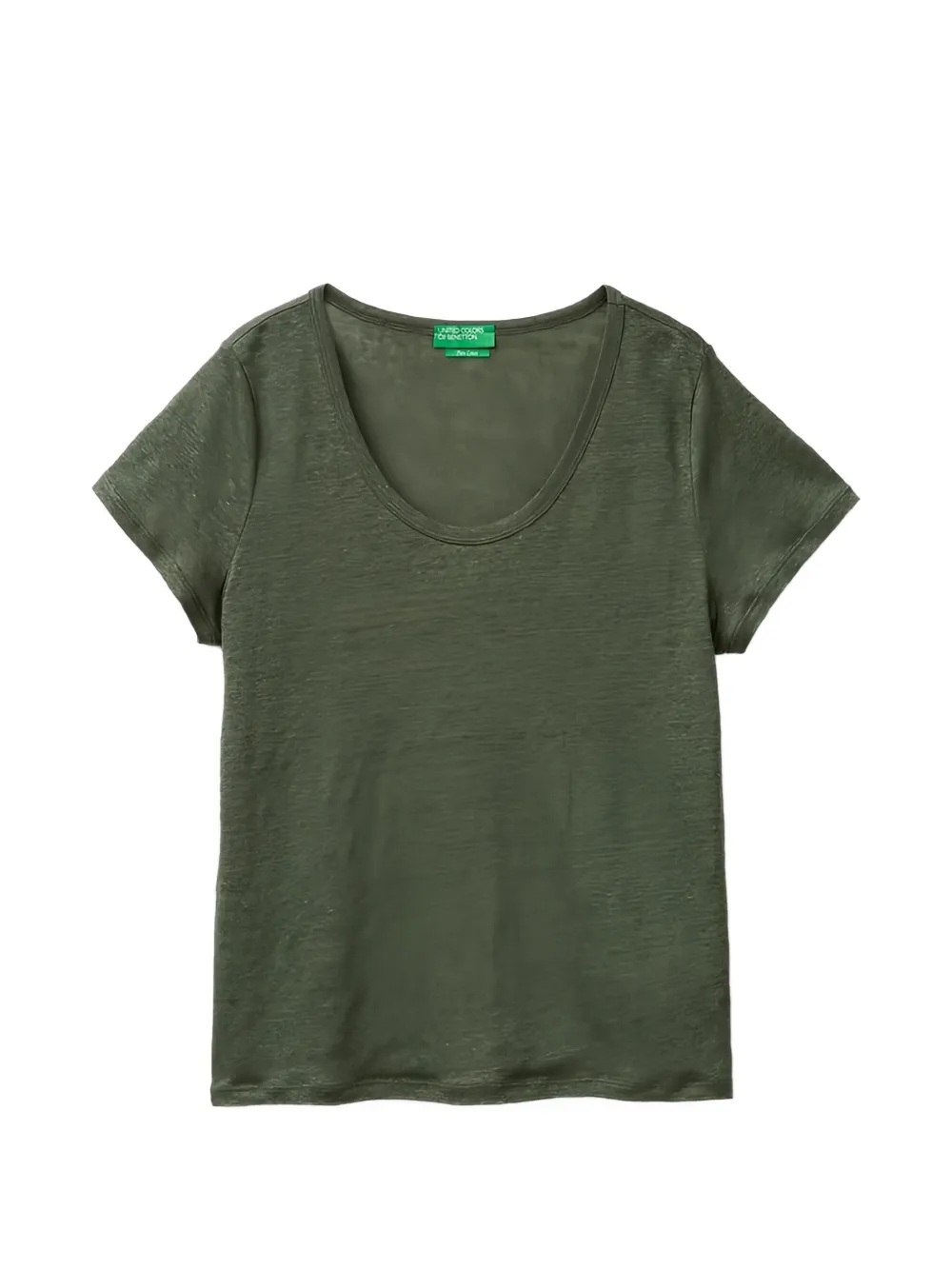 Benetton scoop-neck short-sleeve T-shirt