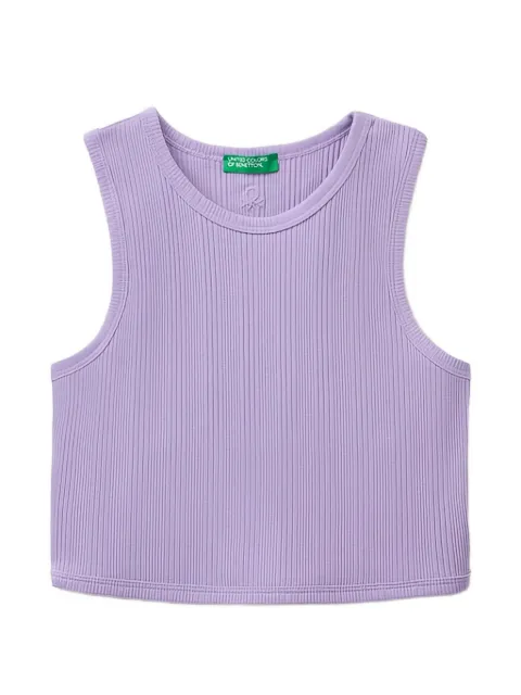 Benetton ribbed-knit tank top