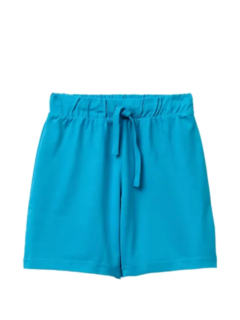 Benetton logo-print drawstring shorts