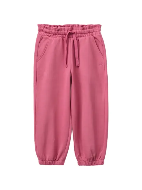 Benetton pantalon de jogging à volants et lien de resserrage