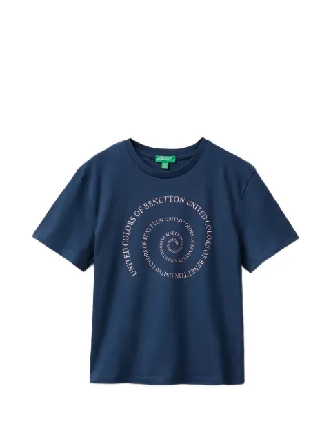 Benetton logo-print T-shirt