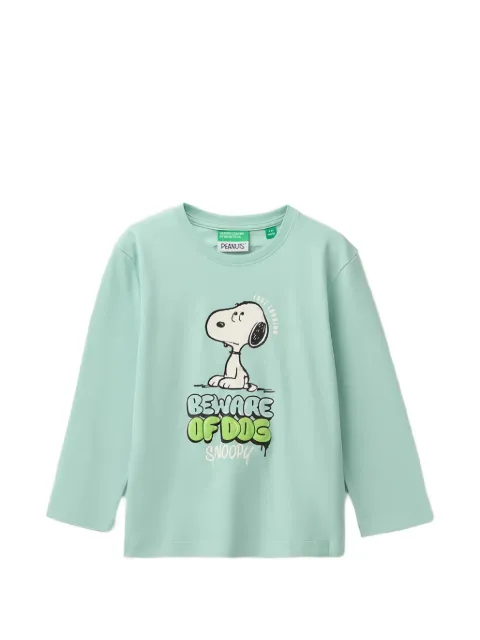 Benetton x Peanuts Snoopy-print long-sleeve T-shirt