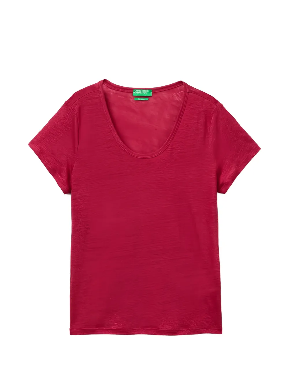 Benetton scoop-neck short-sleeve T-shirt