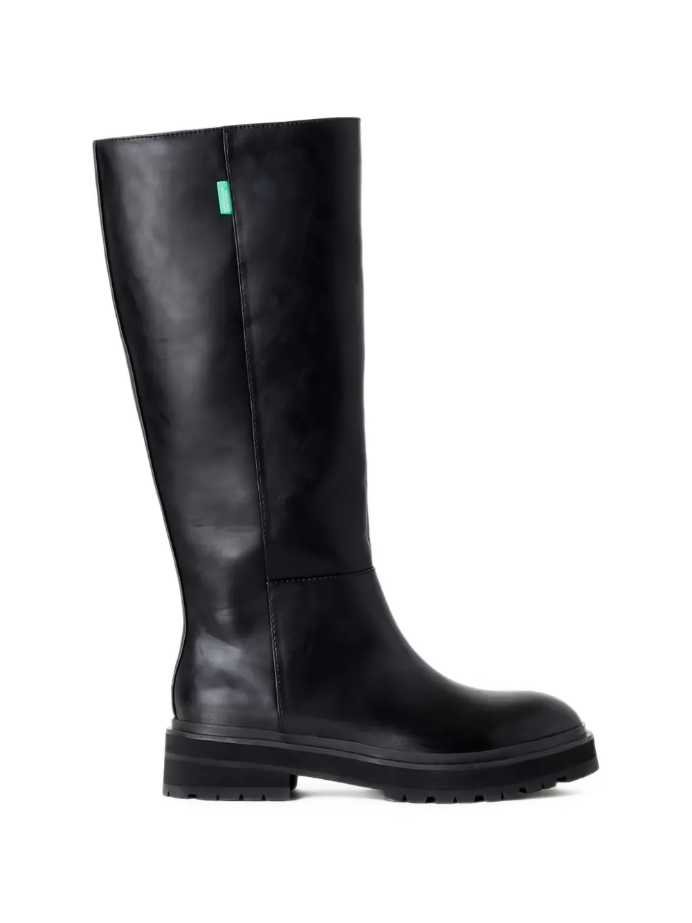 Benetton chunky-sole knee-high boots