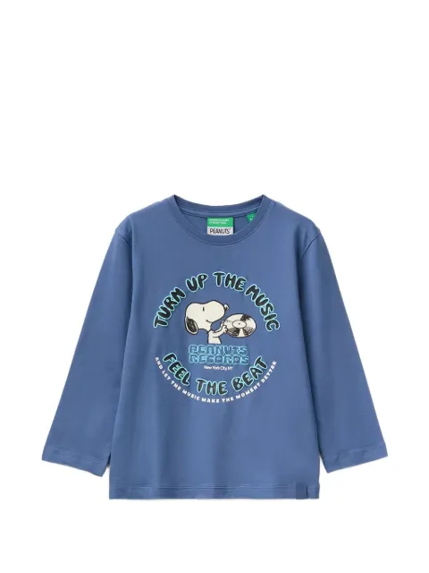 Benetton Peanuts graphic-print long-sleeve T-shirt
