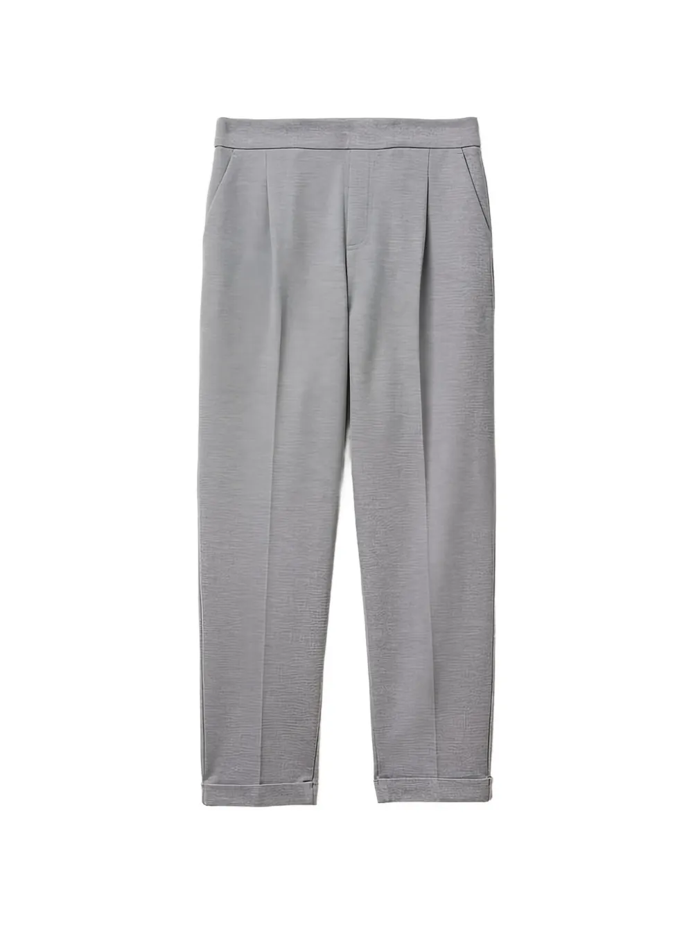 Benetton pleated cropped trousers