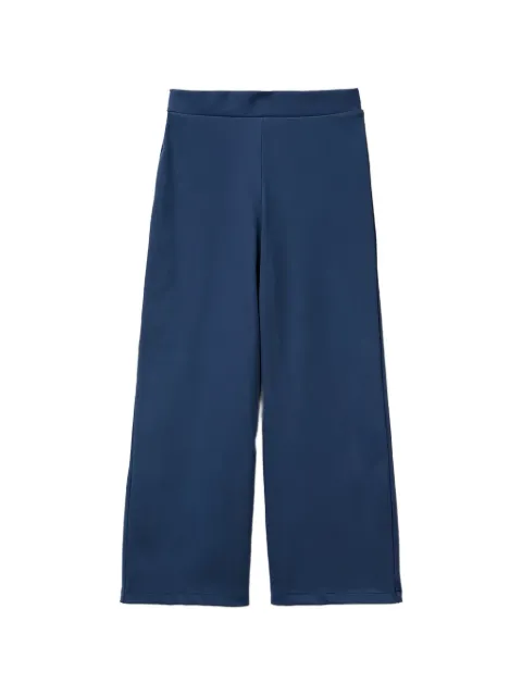 Benetton drawstring wide-leg trousers