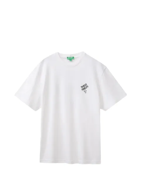 Benetton t-shirt à imprimé graphique