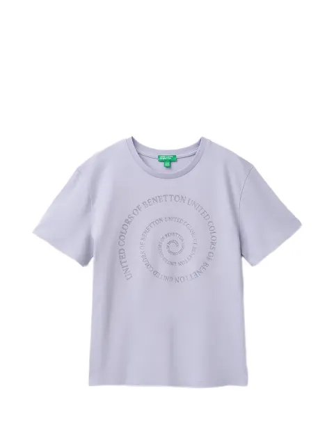 Benetton logo-print cotton T-shirt