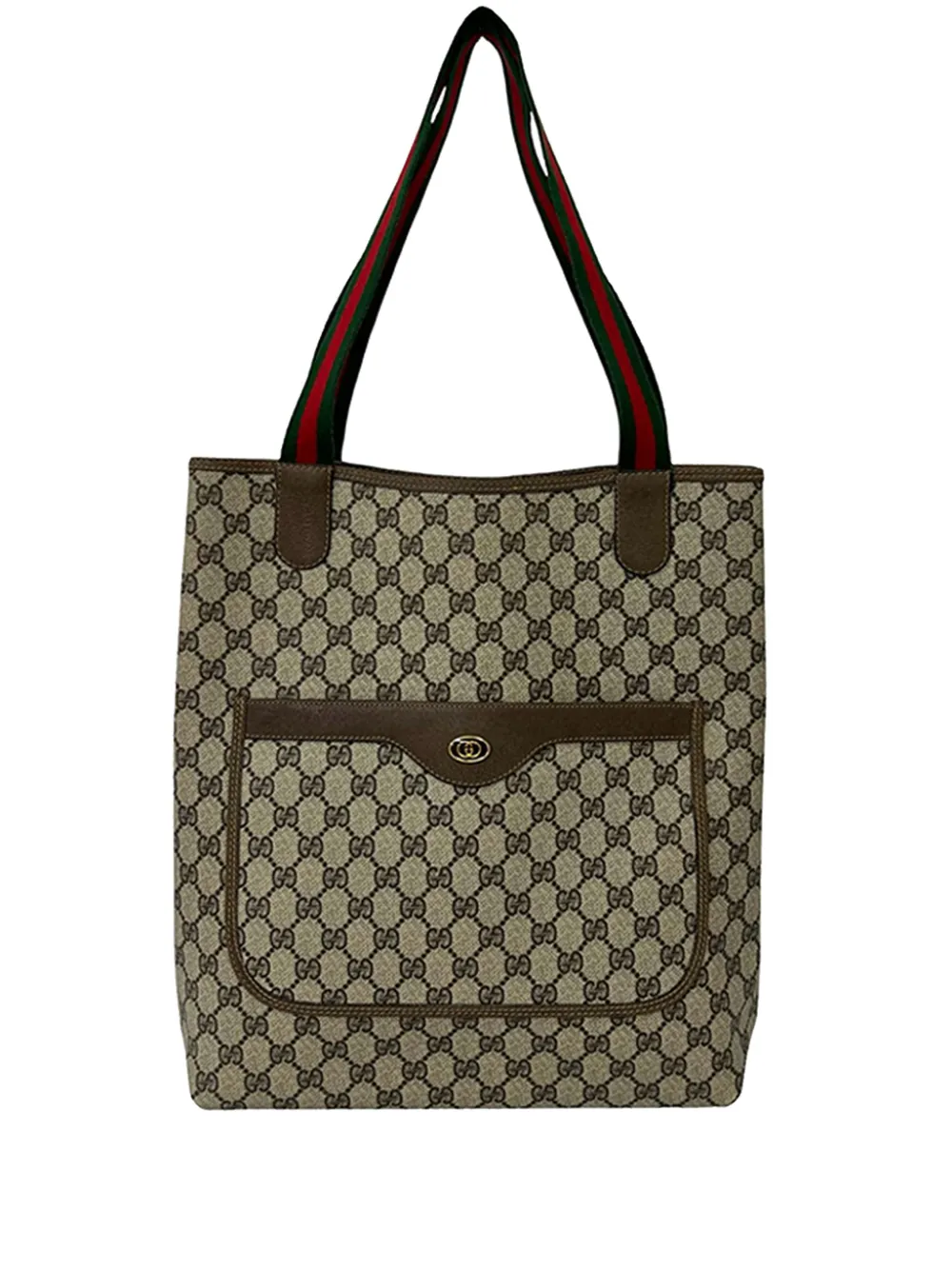 Gucci Pre-Owned 20th Century GG Supreme Web tote bag - Toni neutri