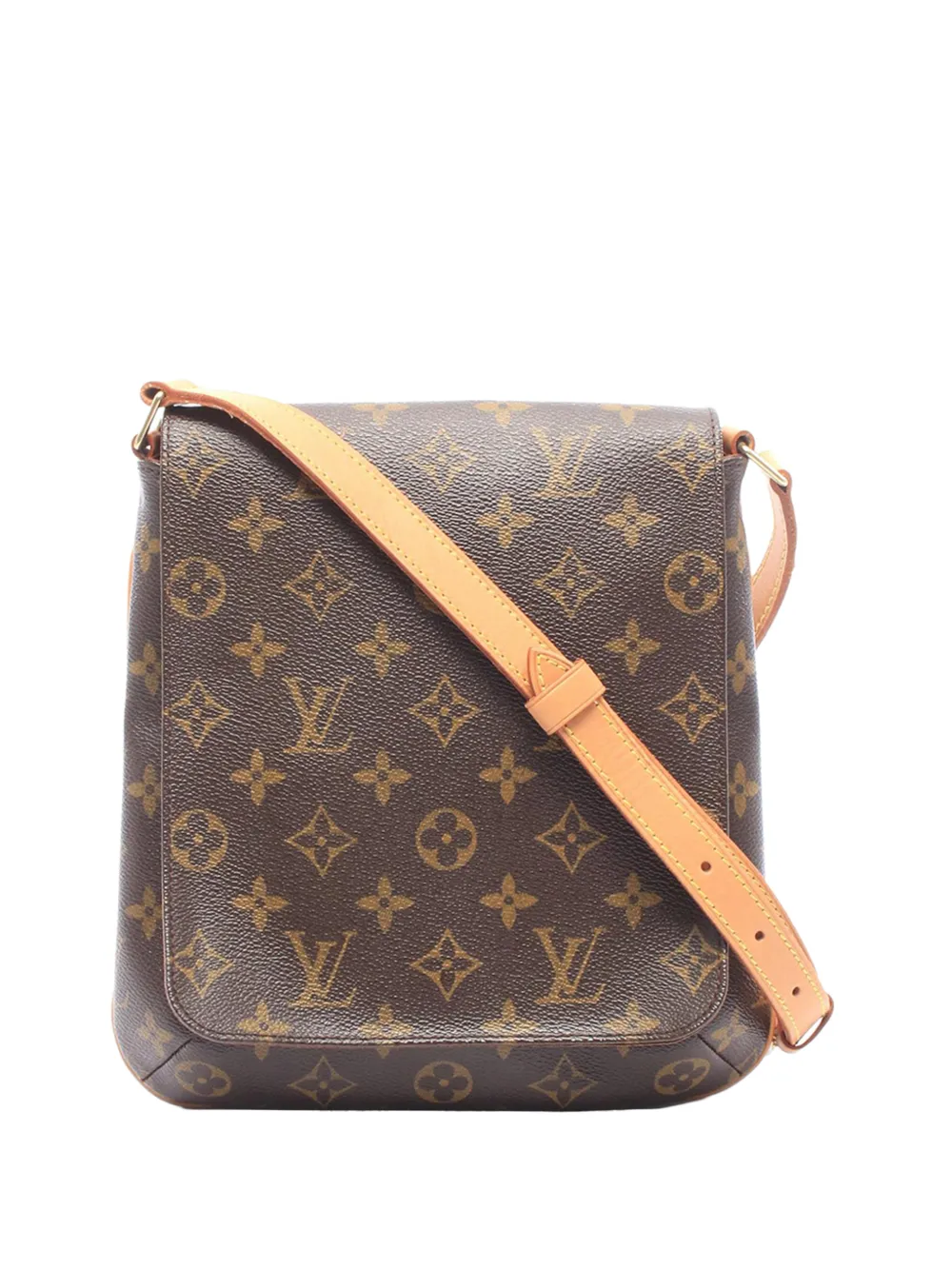 Louis Vuitton Pre-Owned 2003 Musette Salsa PM Umhängetasche mit langem Riemen und Monogramm - Braun