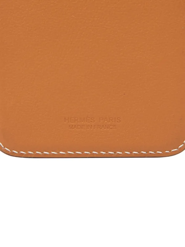 Hermès Pre-Owned 2024 Swift Bounce MagSafe Card Holder | Brown